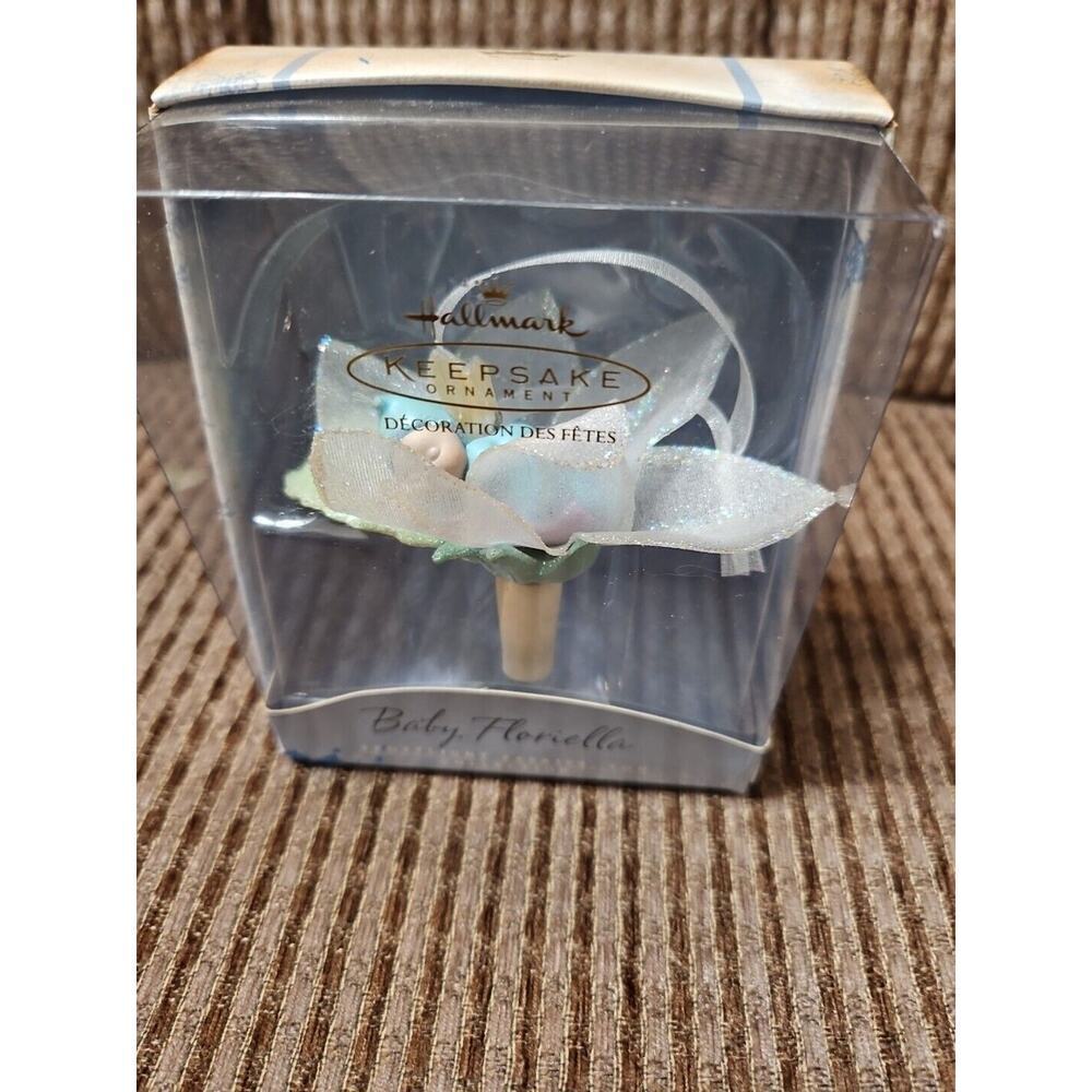 Hallmark Keepsake Frostlight Faeries, Too Baby Floriella Christmas Ornament
